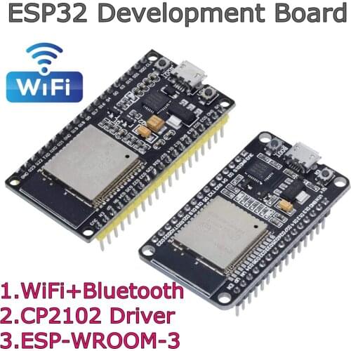 ESP32 ESP-32 ESP32S ESP-32S CP2102 Wireless WiFi Bluetooth Development Board Micro USB Dual Core Power Amplifier Filter Module