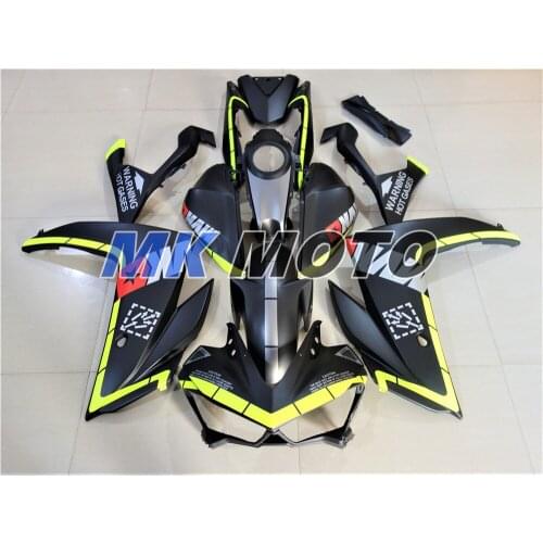 Motorcycle Fairings Kit Fit For R25 R3 2015 2016 2017 2018 Bodywork Set Frame High Quality ABS Injection Neon Article Warning