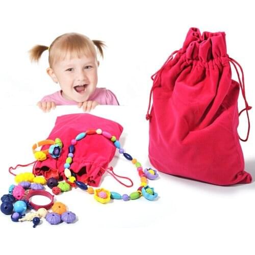 New kids DIY toy pop beads set for make / weaving children girl jewelry toy like necklace ring bracelet good pre school toy