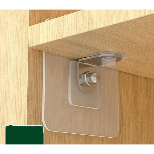 Wall-mounted Interlayer Plate Bracket Non-perforated Non-marking Interlayer Plate Support Is Fixed for Ceramic Tiles Glass Decor