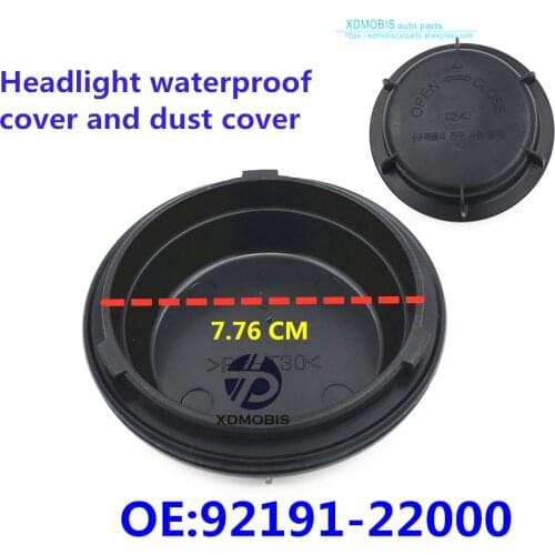 Headlight dust cover waterproof cover FOR kia RETONA RIO CERATO CARSTAR CERATO SX 1999-2006 9219122000