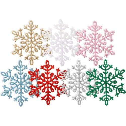 Adornos Navidad 2022 Natal Snowflake Christmas Ornament for Christmas Tree