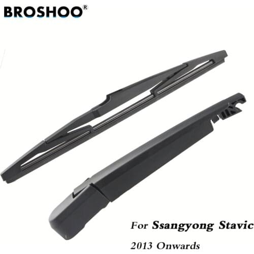 BROSHOO Car Rear Wiper Blades Back Windscreen Wiper Arm For Ssangyong Stavic Hatchback (2013-) 310mm,Windshield Auto Styling