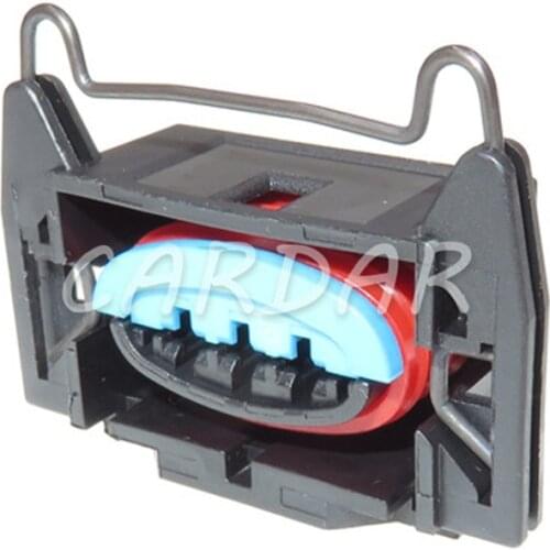 1 Set 3 Pin Auto Waterproof EDIS Coil Pack Connector Socket For Ford Honda