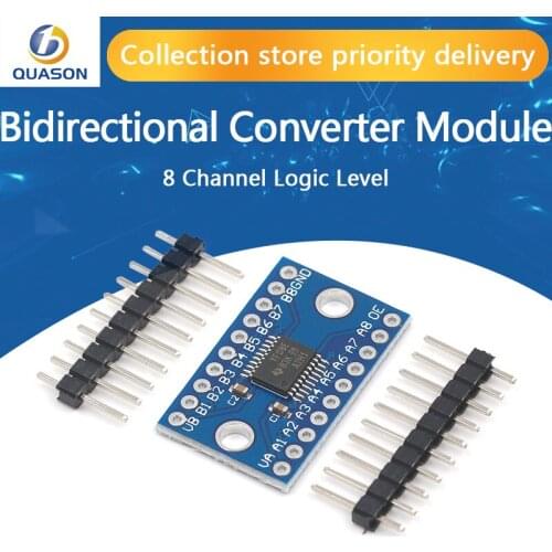 10PCS 8 Channel Logic Level Bi-directional Converter Module TXS0108E TXB0108