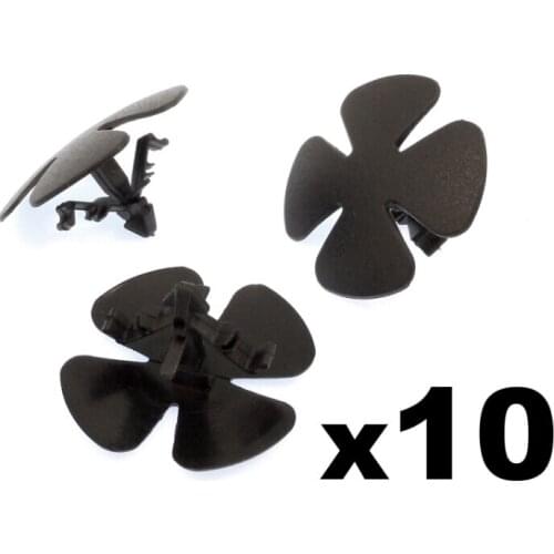 10x For Honda Plastic Trim Clips for Bonnet Insulation / Hood Insulator
