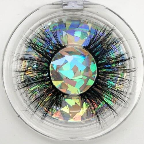 25mm False Eyelashes Extension Thick Strip 25mm 3D Mink Lashes Custom Packaging Makeup Dramatic Long Reusable 5D Mink Lashes