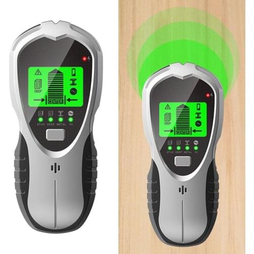 4 in 1 Wall Detector Metal Sensor Finder Wood AC Wire Metal Studs Detection