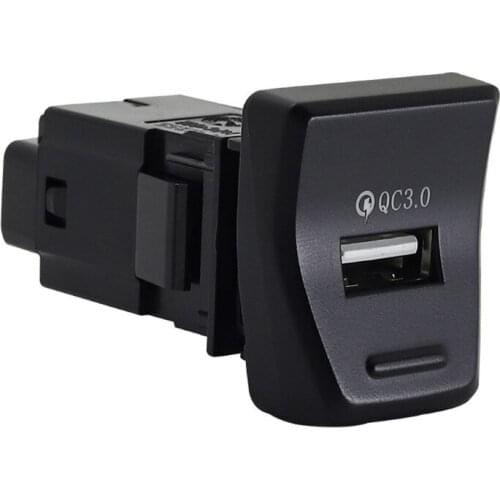 Central Control Position QC3.0 Car Charger Lossless Upgrade Car Phone Charger for RAV4 Rav 4 5th2019 2020 T3EF