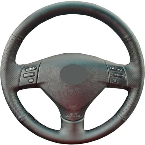 Custom Car Steering Wheel Cover For Lexus RX330 RX400h RX400 2004-2007 Toyota Corolla Verso Camry/Braid For Steering Wheel