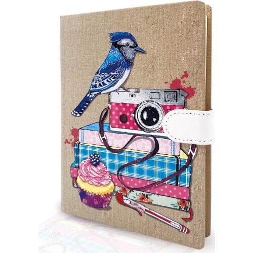 Kids Journals for Girls with PU Magnetic Closure,7.5*5.3*0.74 Inch 72sheets144pages Diary for Writing Drawing Beautiful Artwork