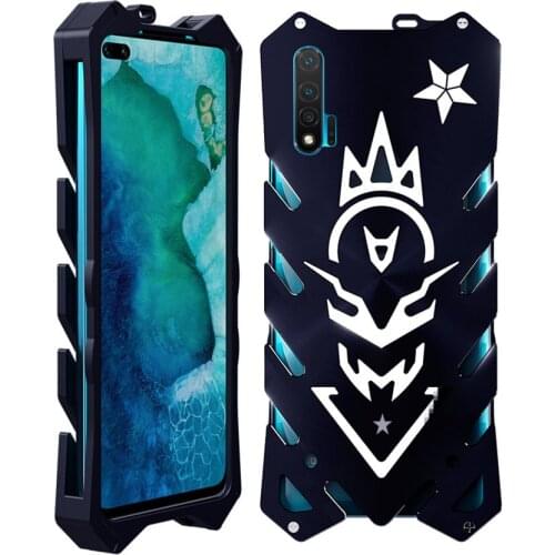 For Huawei Nova 6 Original ZIMON Shockproof Heavy Duty Armor Metal Aluminum Phone Case For Huawei Nova 6 se Case