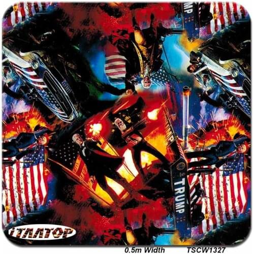 ITAATOP Hydrographic Film TSCW1327 0.5M * 2/10/20M Trump Water Transfer Printing Film