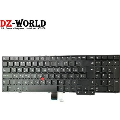 New/orig BG Bulgaria Keyboard for Lenovo Thinkpad E570 E575 Laptop Teclado 01AX207 01AX167 01AX127