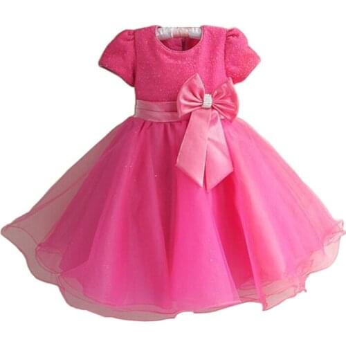 Hot Fashion Beautiful Gowns Kids Baby Girl Dress Bling Girls Dress Children Clothing Dress Cosplay 3-10 Age Princess TUTU Dress
