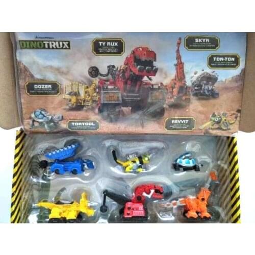 Alloy Car Models Dinotrux Dinosaur Toy Car Truck