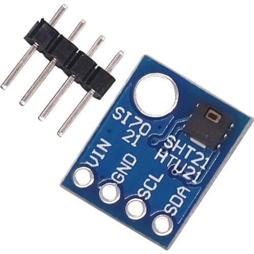 Si7021 GY-21 Module Industrial High Precision Humidity Sensor I2C IIC Interface Module For Arduino Low Power CMOS IC GY-21-HTU21