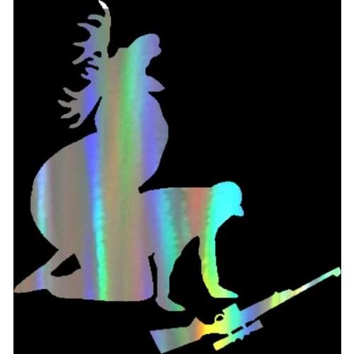 Window Sticker How Ya Like My Meat Now Funny JDM MooseHunting Hunt On Funny Vinyl Stickers Decals JDM Motorcycle window Styling