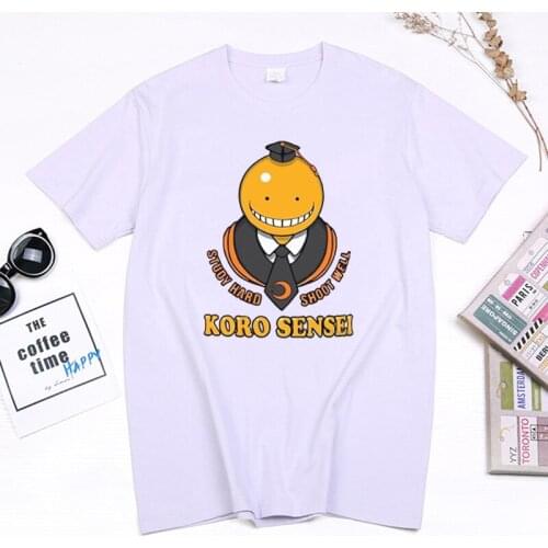 New Pattern Assassination Classroom Anime T-shirt Kawaii Korosensei Print Tops Summer Casual Breathable Female Camisetas Tee