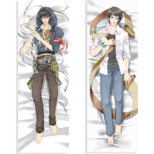 New Kylin Zhang Daomubiji Long 150cm Pillow Case Cosplay Cushion Cover Hugging Body Peach Skin Pillowcase fashion Printed