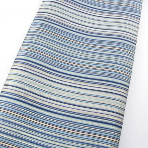 Brocade 50cm*140cm Blue Stripes Cotton Fabric For Patchwork Quilting Pillows Cushions Cover Cloth Baby Bedsheet Tissue D30