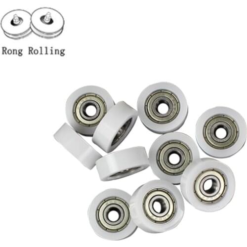 6*22*8 POM-coated bearing 606RS bearing bore 6mm,diameter 22mm,thickness 8mm.POM material and bearing steel,sliding rollers
