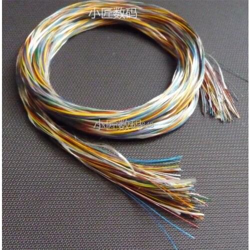 DIY earphone upgrade wire shielded silver-plated wire Repair headphone cable