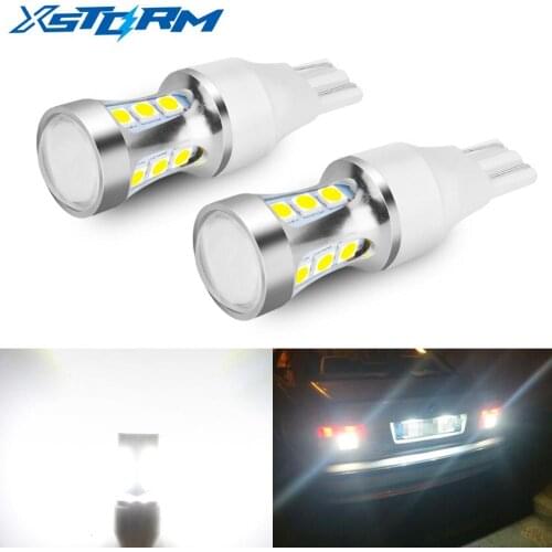 2Pcs T15 Led Bulb W16W Led Canbus 920 921 912 Lamp 1000LM 3030SMD Super Bright Car Reverse Backup Lights 6000K White 12V Auto