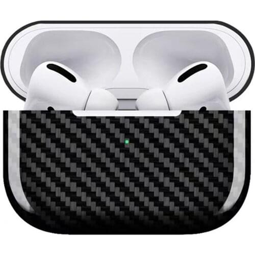 Ultra-thin Carbon Fiber Earphone Case Scratch-resistant Cover for AirPods Pro Bluetooth Headphone Charging Case