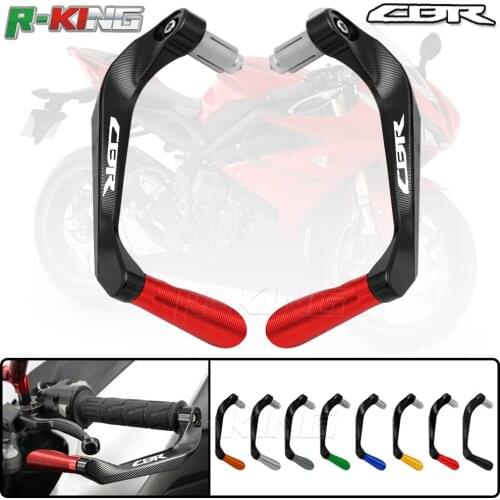 Universal 7/8" 22mm Motorcycle Handlebar Brake Clutch Levers Protector Gua For Honda CBR 600 900 929 954 RR 1000 1100 CB 599 919