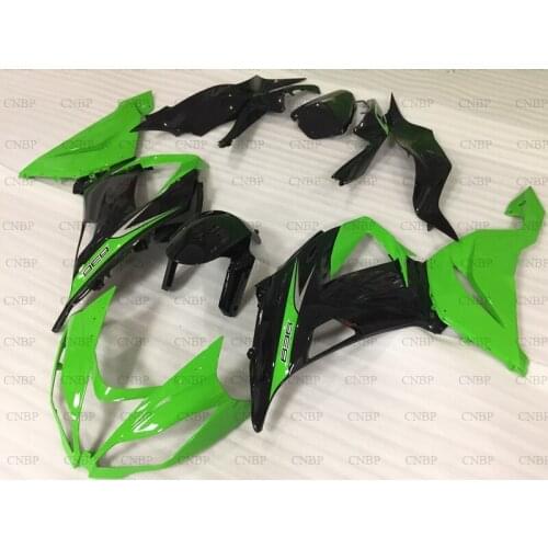 636 Zx-6r 2013 - 2016 Fairings Zx6r 2013 Fairing Kits Ninja Zx-6r 2016 Green Black Fairing Kits