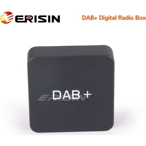 Erisin Digital Radio DAB Box Aerial MCX Amplified Antenna for Android 8.1/9.0/10.0 Car Stereo ES354