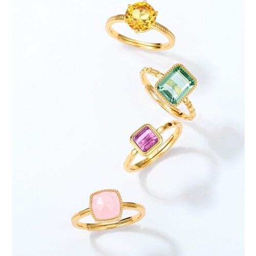 Hengxinyuan Rings With Semi-precious Stones