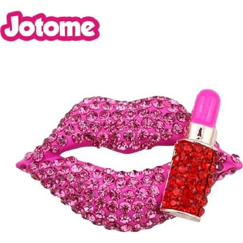 Броши губы на одежду Jotome China At AliExpress