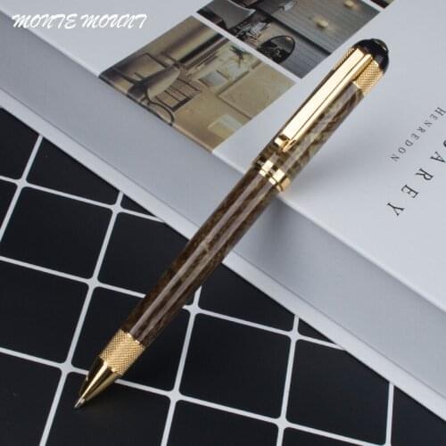 Classic Ballpoint Pen Office Metal Ball Pens Stationery Kalem Caneta Lapiceros Crestivos Stylo Dlugopis Stainess Steel Rod