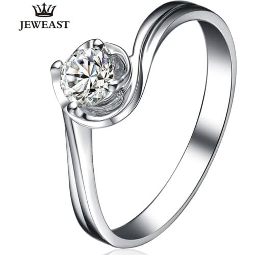 ZSG Natural Diamond 18K gold Pure Gold Ring Real 18K gold Solid Gold Ring Trendy Classic Party Fine Jewelry Hot Sell New 2019