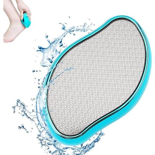 Nano Glass Foot Grinding Stone Remove Dead Skin Calluses Remover Feet Hands Sanding Stone Portable Home Pedicure Foot Care Tools