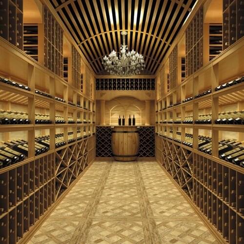 Custom mural custom 3D wine cellar mural wallpaper Hotel Cafe KTV bar store retro building wallpaper