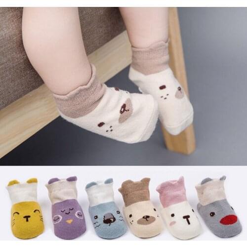 Kids Wear Children Cotton Socks Baby Floor Ship Socks For Infant 0-2 Y 2-4 Y