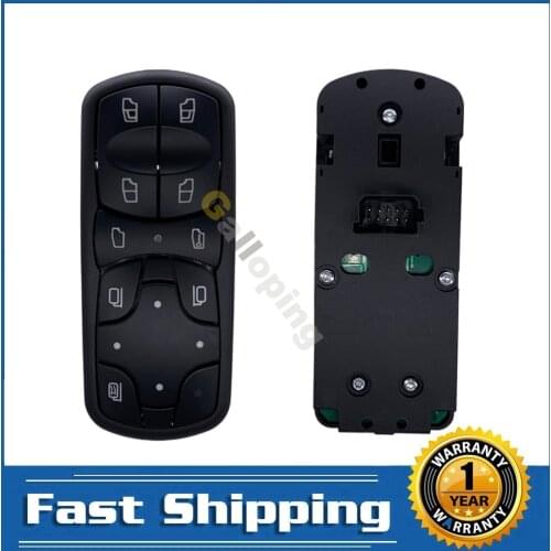 Window and Mirror Switch Regulator Control Lifter Rearview mirror folding Button For Mercedes Benz Actros MPII 9438200097
