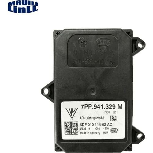 Original Used LED Headlight AFS Leistungsmoudl Control Module Drive Module ;OEM 7PP941329M 5DF01011462AC ;For Audi Q3 A3