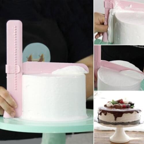 Brand New Style Adjustable Cake Smoother Tools Cutter Decorating Fondant Sugarcraft Icing Mold Cake Decorating Tools