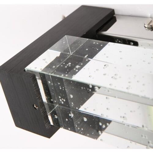Modern Brief Waterproof Bubble crystal Wall Led Mirror Light