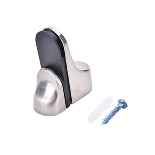 Glass / Wood Shelves Glasses Clamps Adjustable Metal Shelf Holder Bracket Support