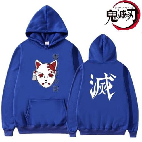 Anime Demon Slayer Kimetsu No Yaiba Sweatshirt Pullover Kamado Tanjiro Hoodies Casual Sweaters and Pullovers Cosplay Costume