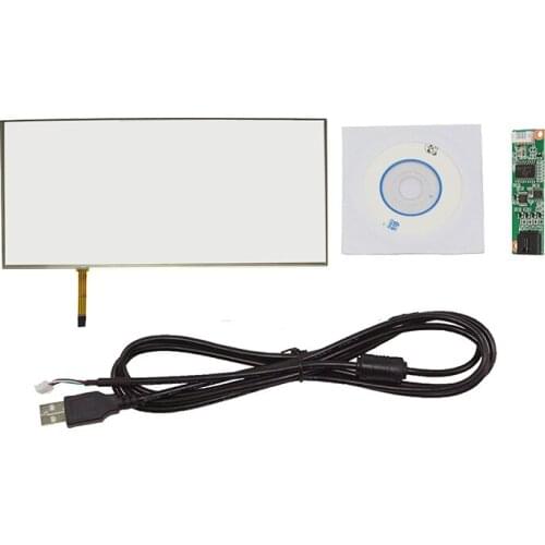 20inch Film to Film 4Wire Resistive 462mm x 271mm Touch Screen Panel With USB Controller Kit