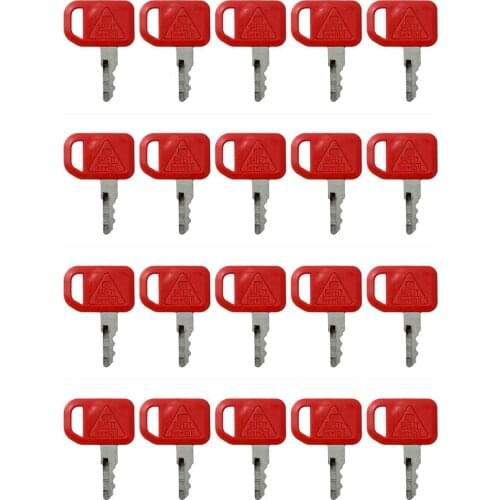 20X Ignition Key For John Deere Heavy Equipment Skid Steer Columbia part T209428