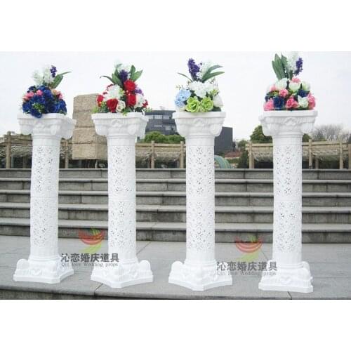 4pcs/lot wedding roman column wedding props wedding roman pillar road lead wedding decoration