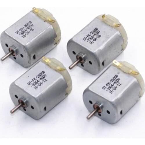 2pcs Mini Motor shaft Length 15mm DC 3V 6V Electric High Speed 5600rpm 10000rpm 6 Volt V Moter 260 Motors DIY Toy Fan Smart