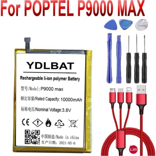 Battery For Poptel P9000 MAX High quality battery